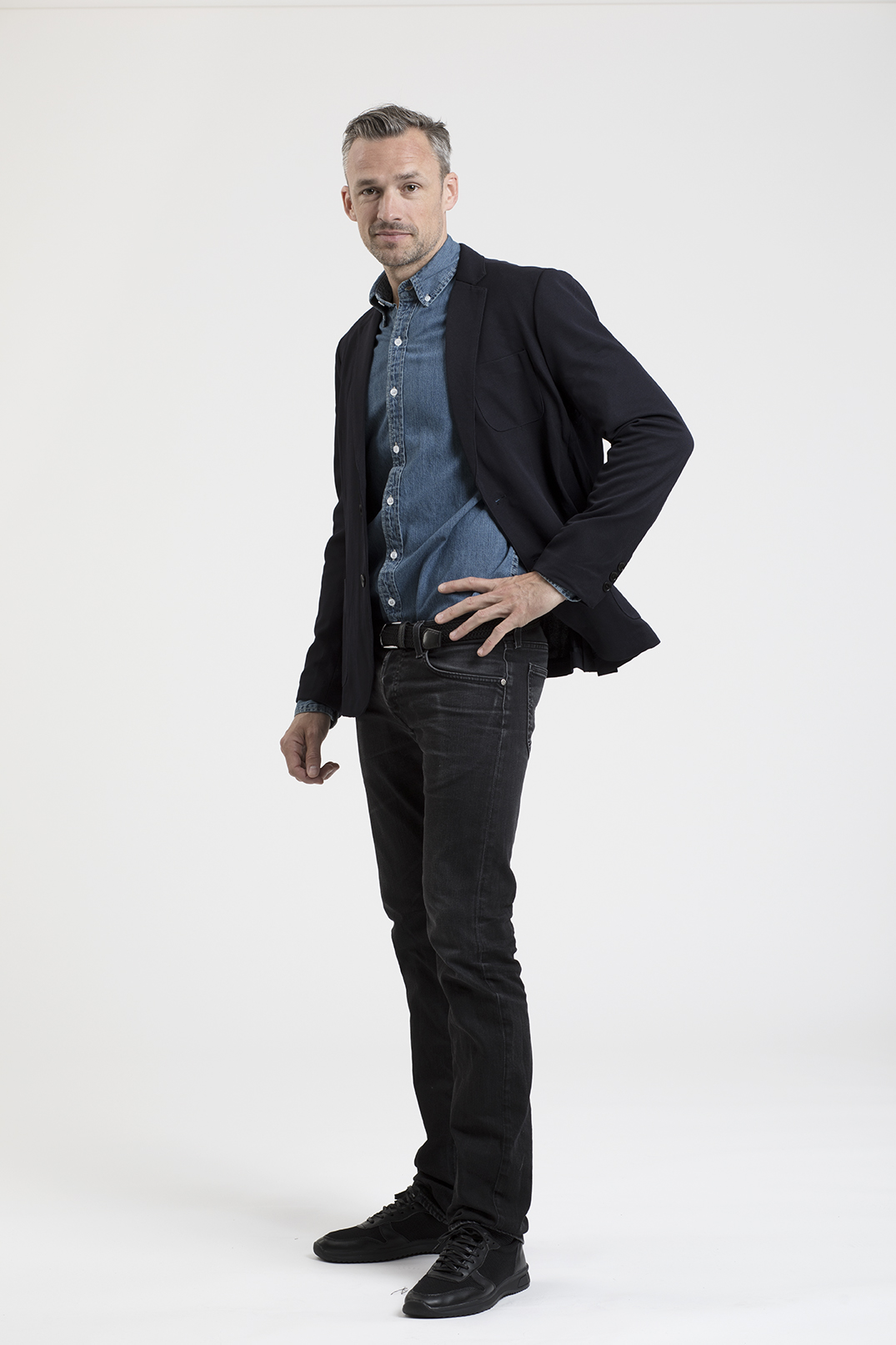 Denim Skjorta Sam Blå 