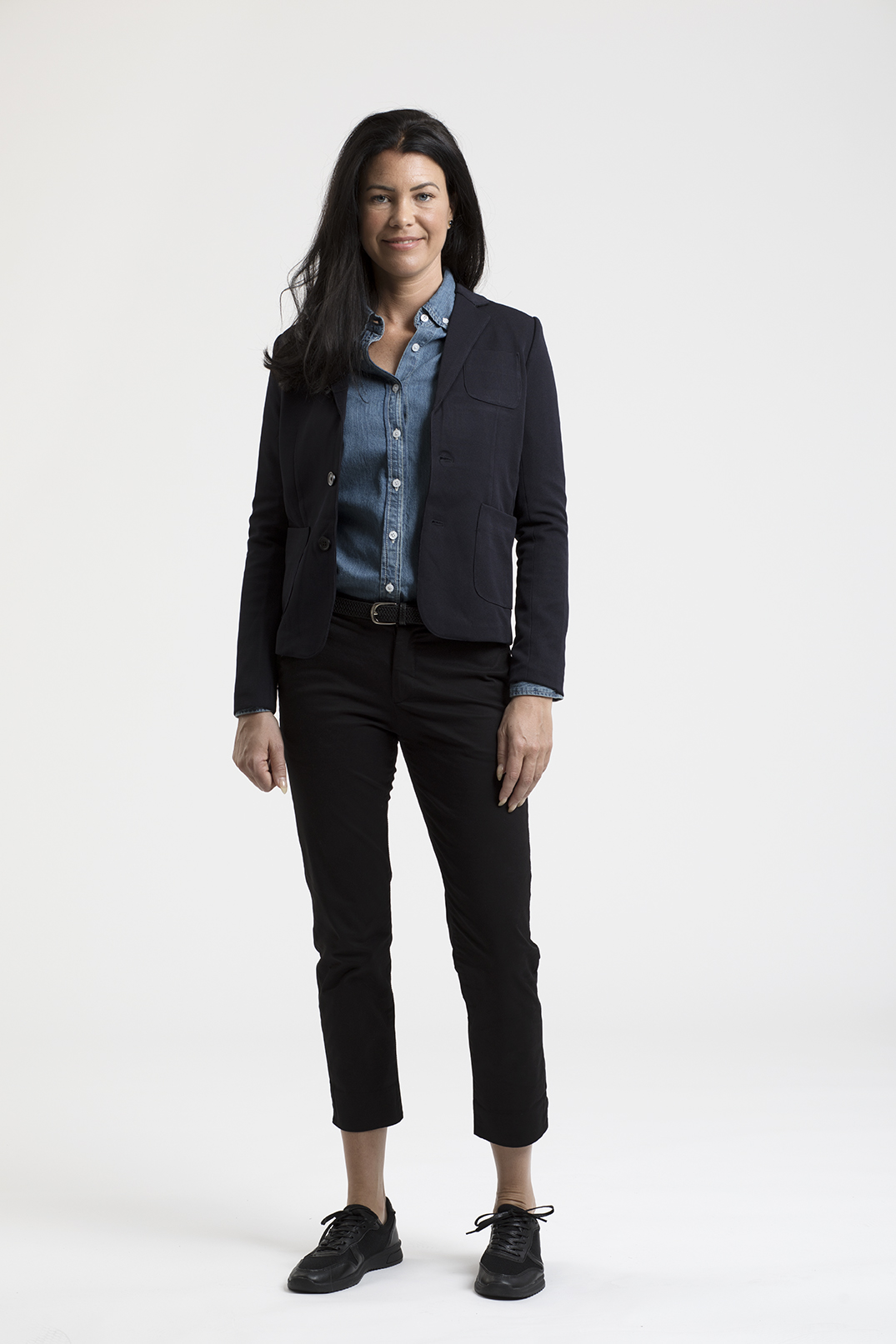 Denim Skjorta Sara Blå
