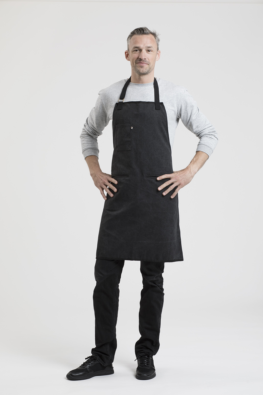 Förkläde Alex Grå
