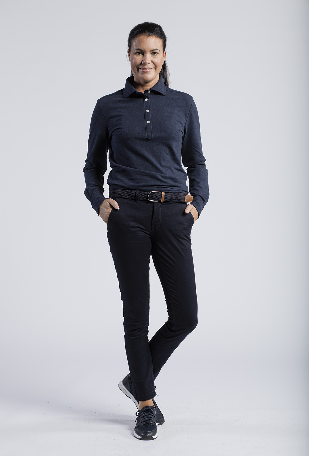 Polo Paula Lång Blå