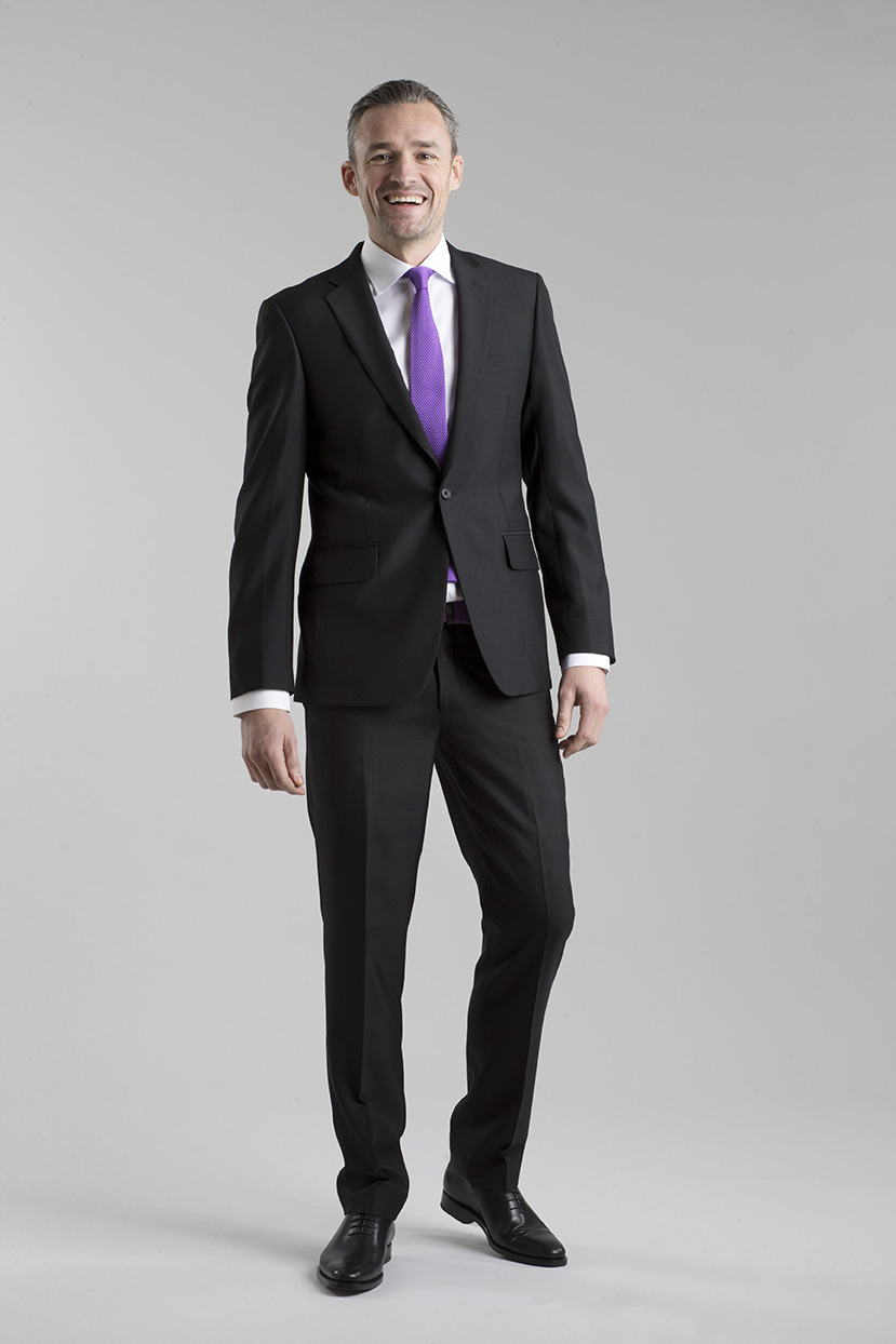 Jacket Suit Johan Black & Trousers Suit Tom