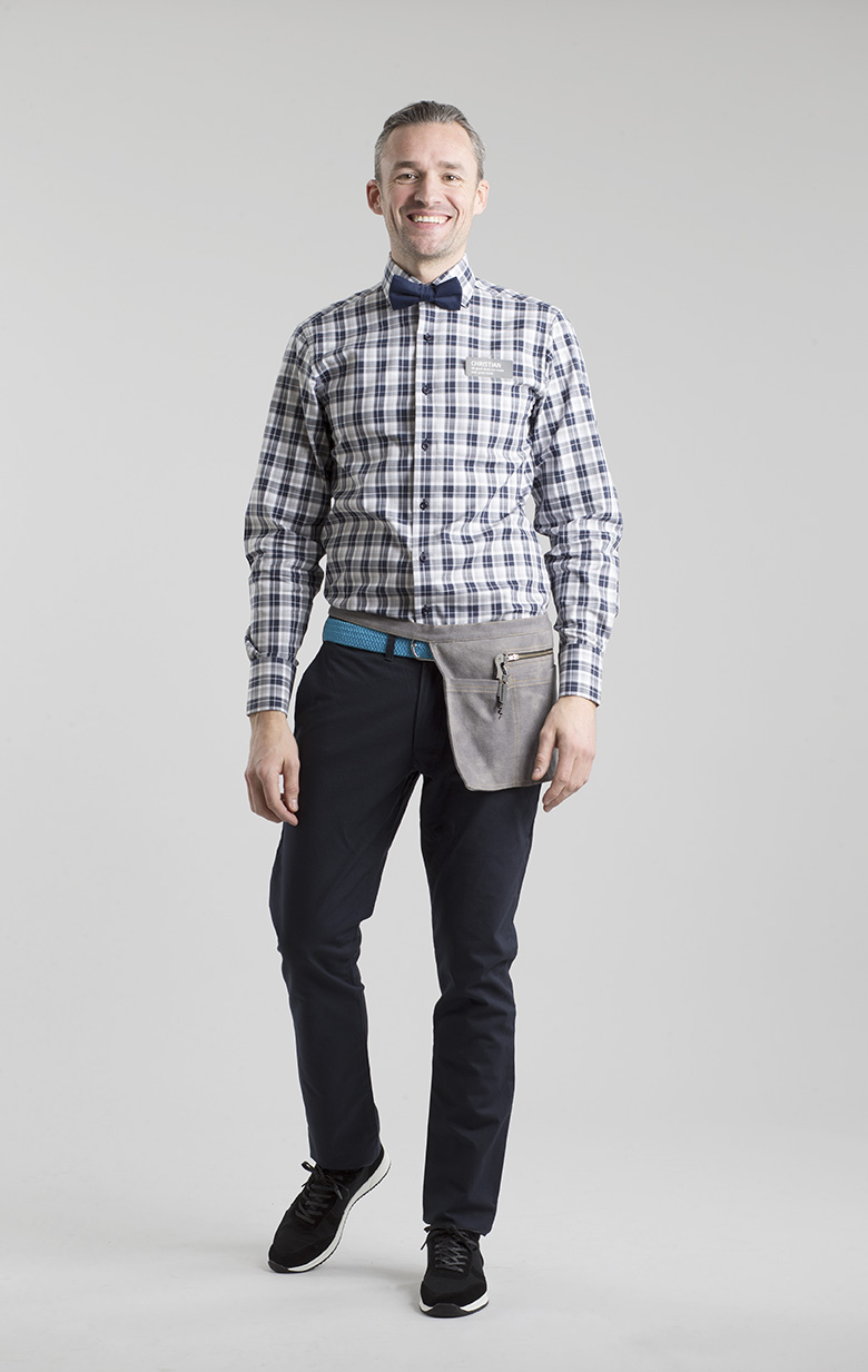 Chinos Trey Blå