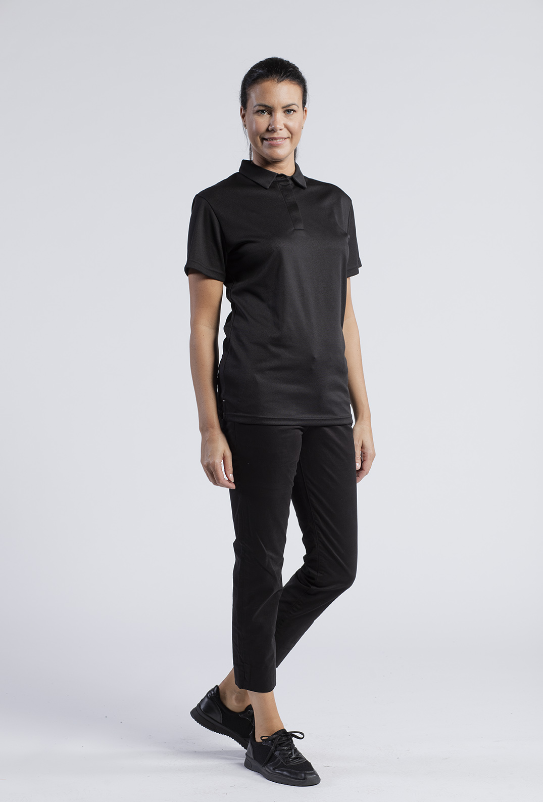 Polo Paula Sport Svart
