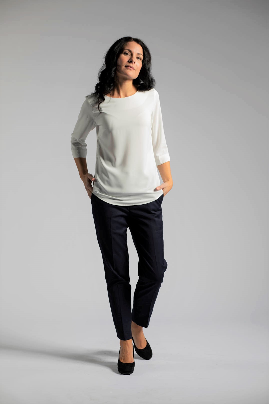Blus Beth Vit