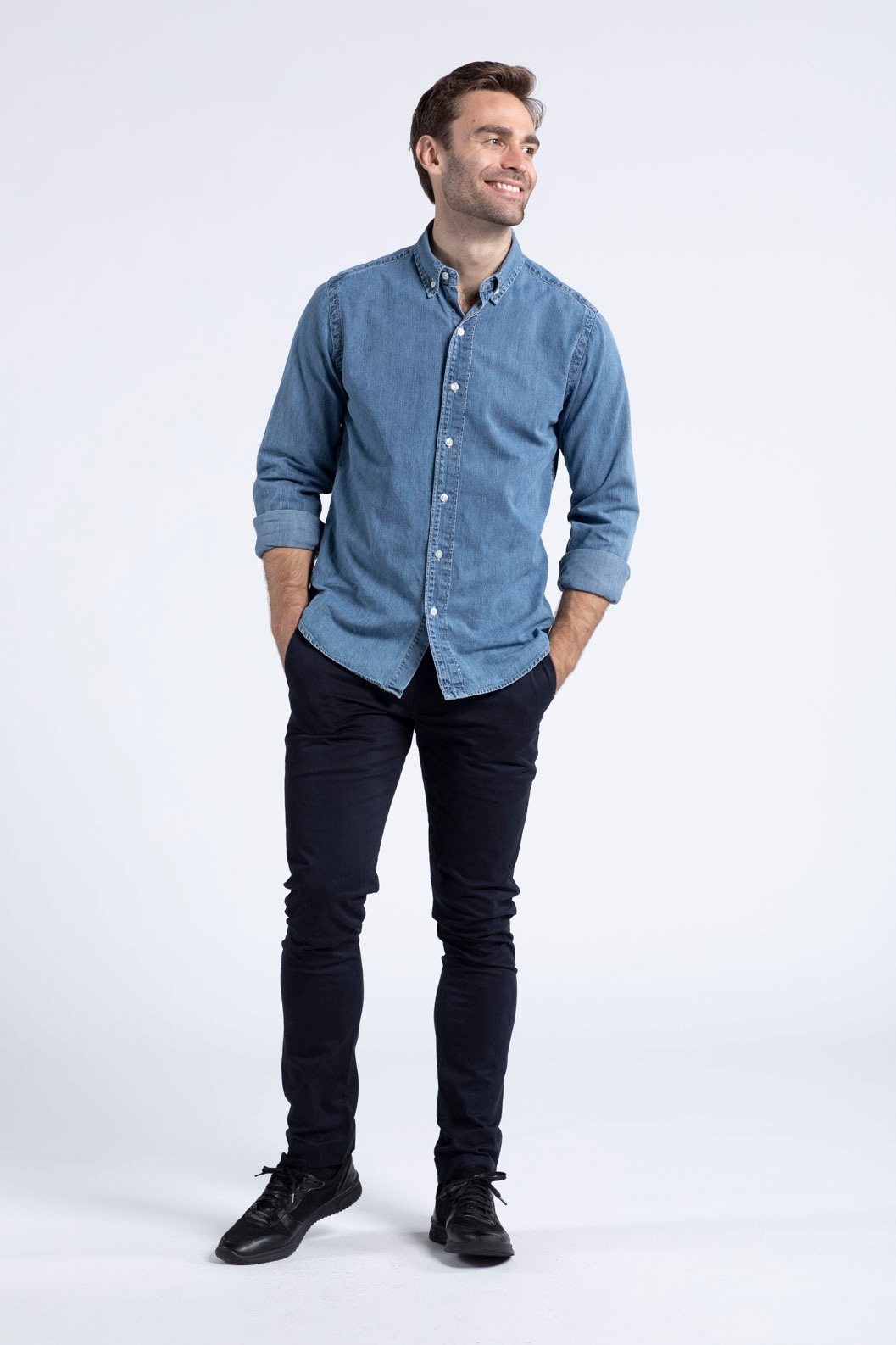 Denim Skjorta Sam Blå