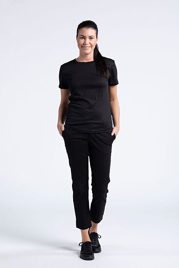 T-shirt Tia Svart