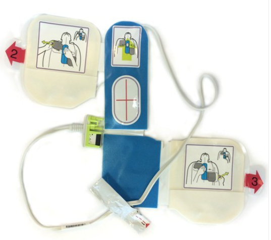 Zoll AED Plus med EKG-visning. Hjärtstartarpaket inklusive original bärväska, AED skyltar, första hjälpen kit m.m. - 3