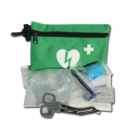 Zoll AED Plus med EKG-visning. Hjärtstartarpaket inklusive original bärväska, AED skyltar, första hjälpen kit m.m. - 8
