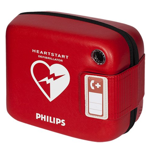 Philips Heartstart FRX. Inklusive helförsäkring, original bärväska, skyltmaterial m.m.  - 5