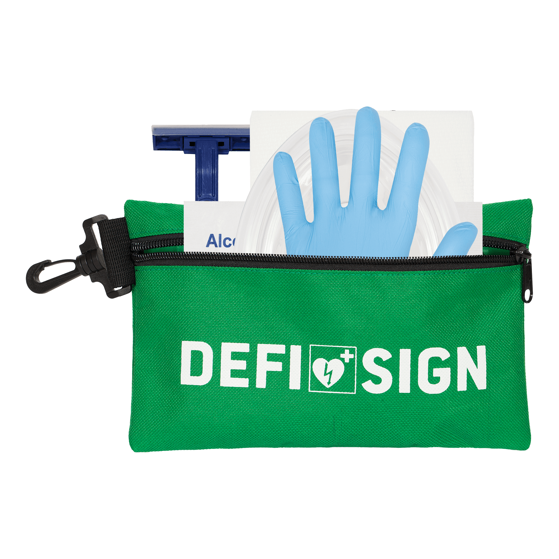 DefiSign LIFE AED hjärtstartare. Inklusive AED skylt, AED klisteretikett, Helförsäkring utan självrisk, första hjälpen väska m.m. - 7