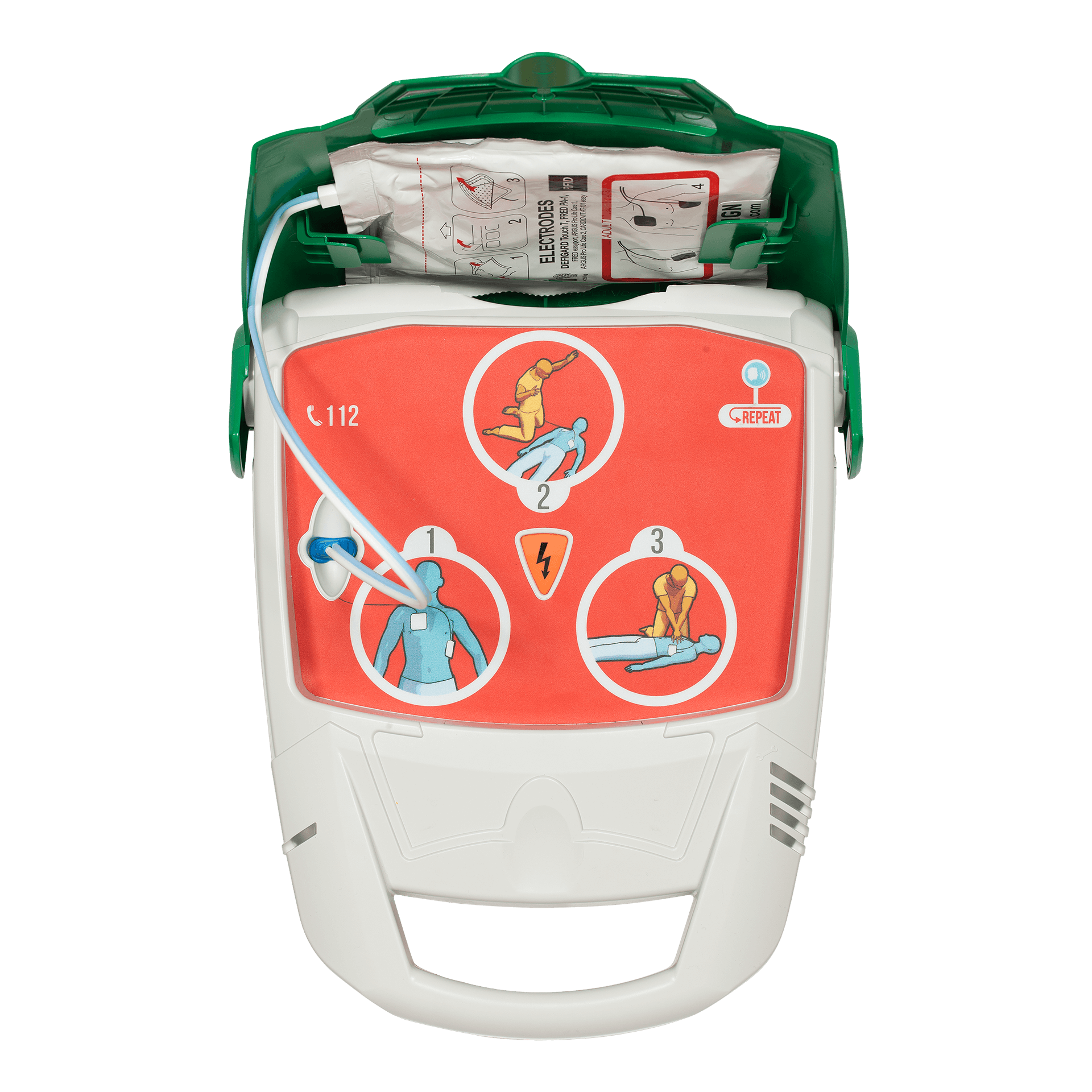 DefiSign LIFE AED hjärtstartare. Inklusive AED skylt, AED klisteretikett, Helförsäkring utan självrisk, första hjälpen väska m.m. - 5
