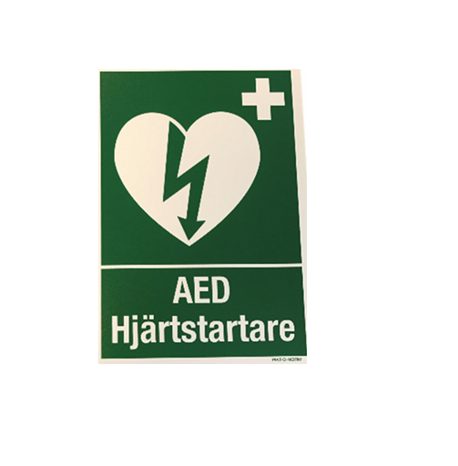 Philips Heartstart HS1. Inklusive helförsäkring, original bärväska, skyltmaterial m.m. - 7
