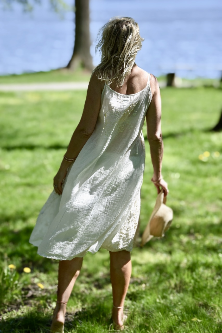 BOHO UNDIE LUXE COTTON DRESS MALIBU  - 5