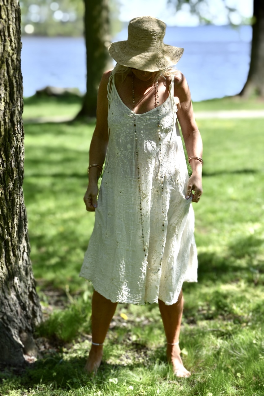 BOHO UNDIE LUXE COTTON DRESS MALIBU 