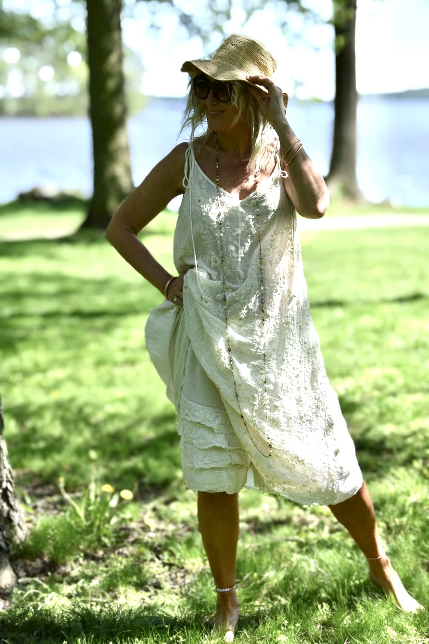BOHO UNDIE LUXE COTTON DRESS MALIBU  - 3