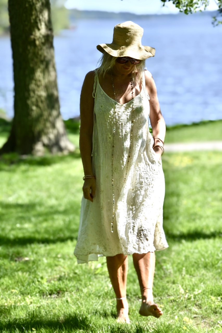 BOHO UNDIE LUXE COTTON DRESS MALIBU 