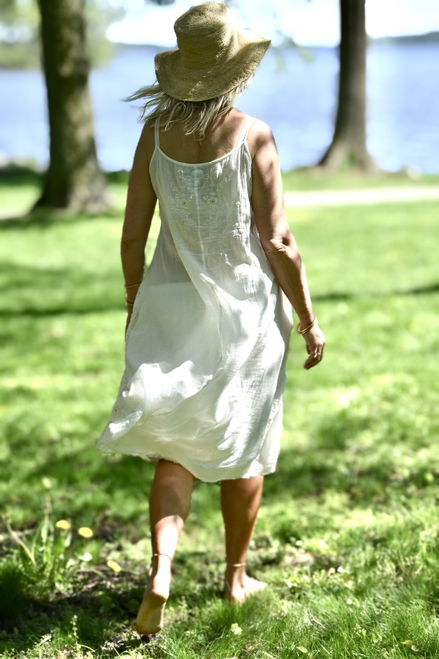 BOHO UNDIE LUXE COTTON DRESS MALIBU  - 4