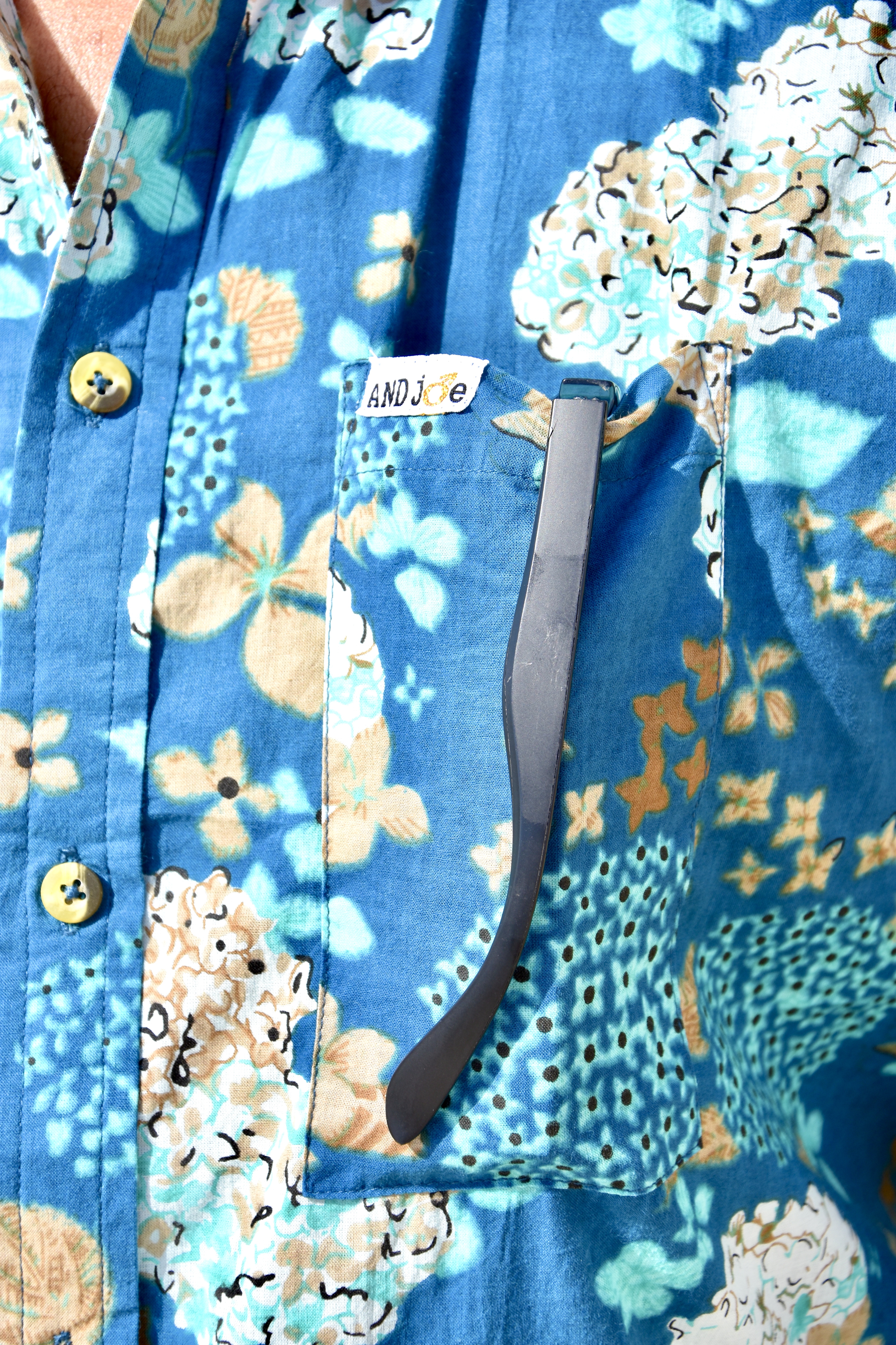 CURTIS SHIRT BLUE LAGOON - 4
