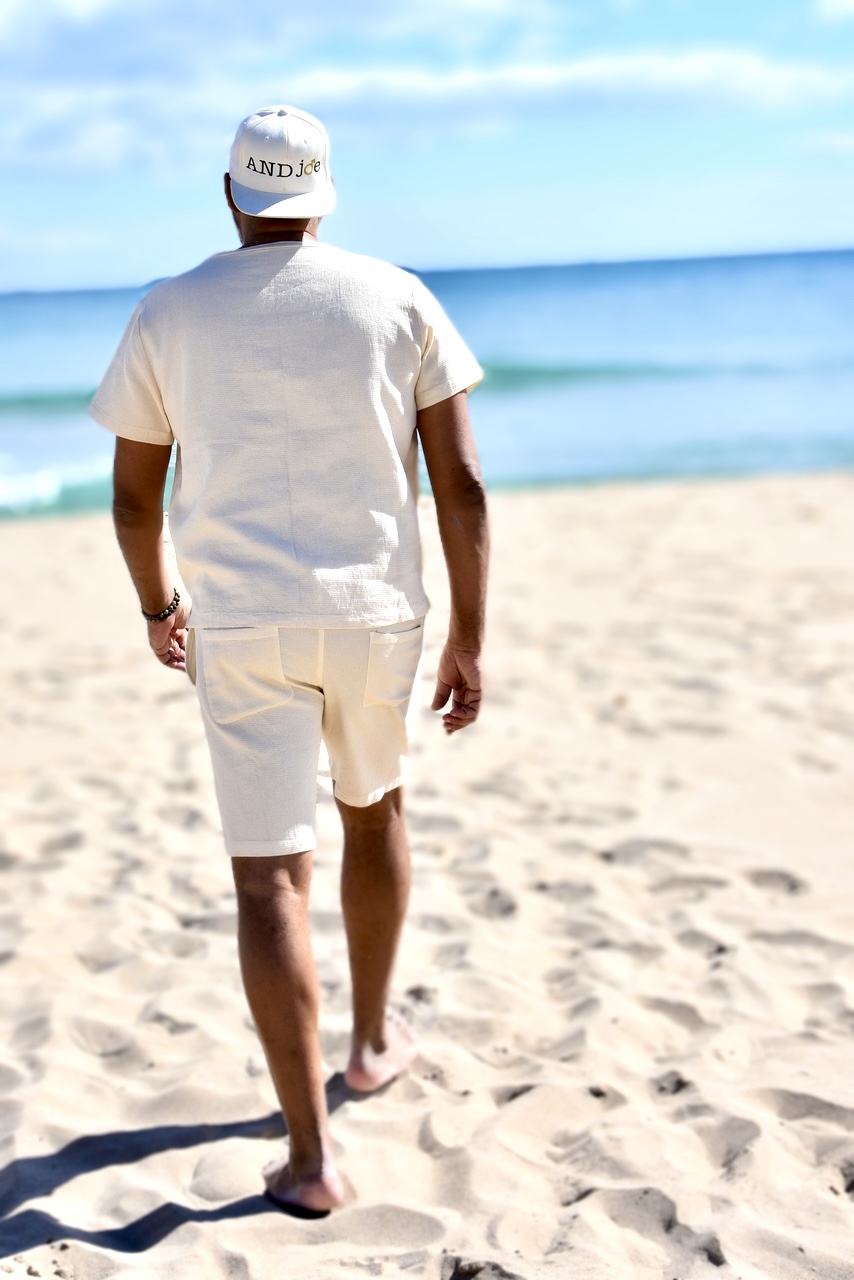 DESMOND SHORTS BROKEN WHITE - 8
