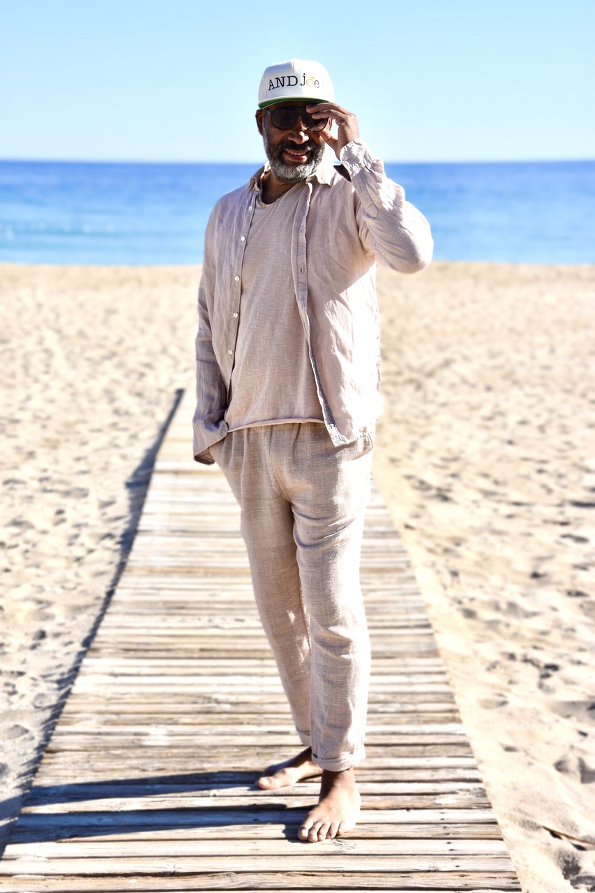 JOE SHIRT LINEN SAND - 3