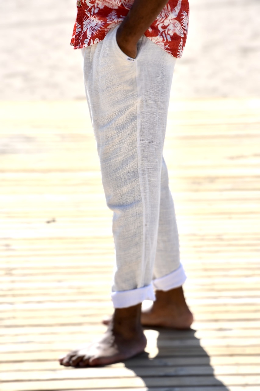 MOWGLI TROUSERS  JOE NATURAL  - 4