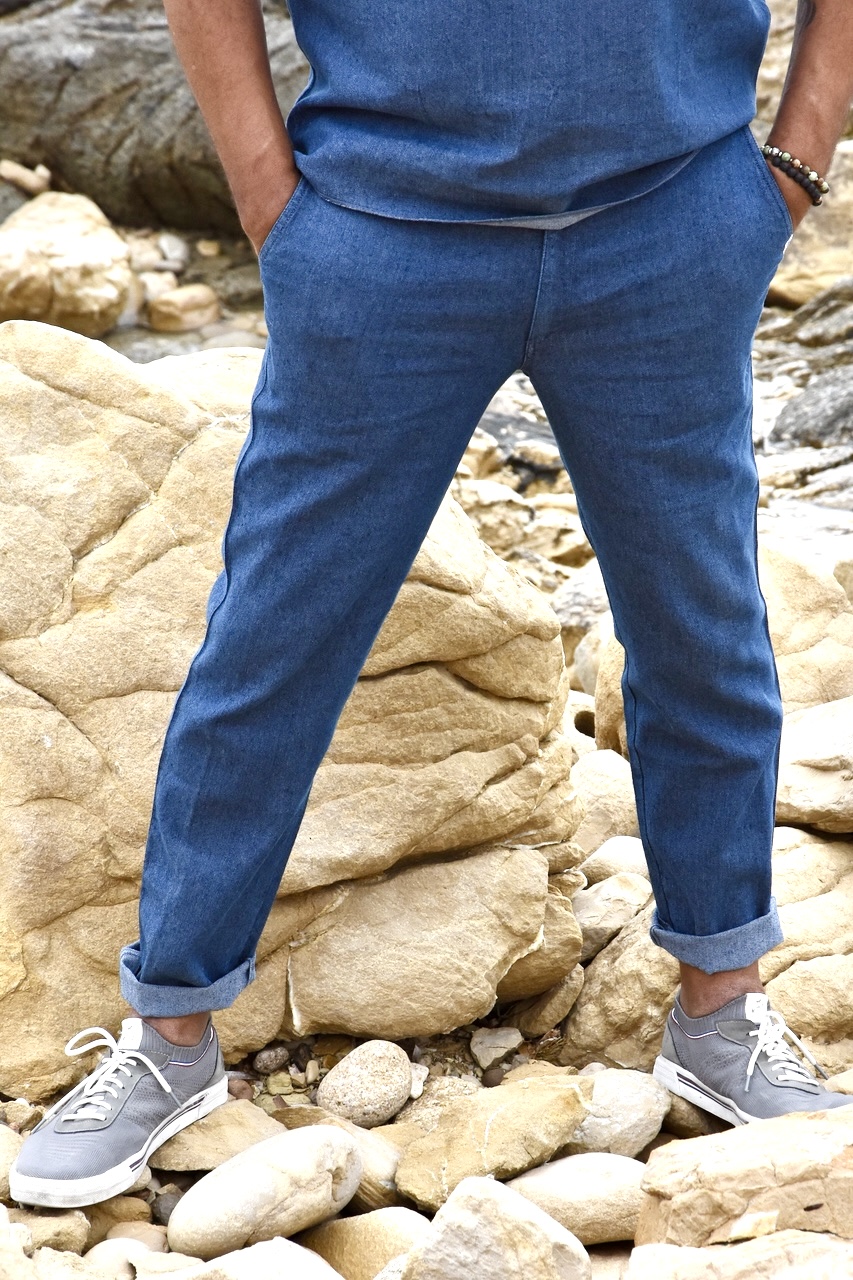 CALEB TROUSERS JUST DENIM 