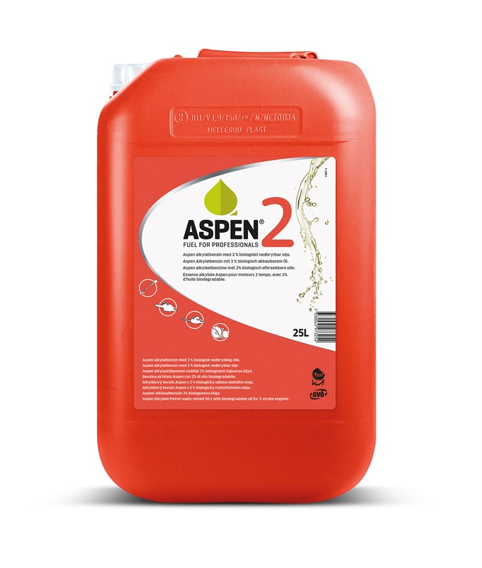 Alkylatbensin Aspen 2,  25 L - 3