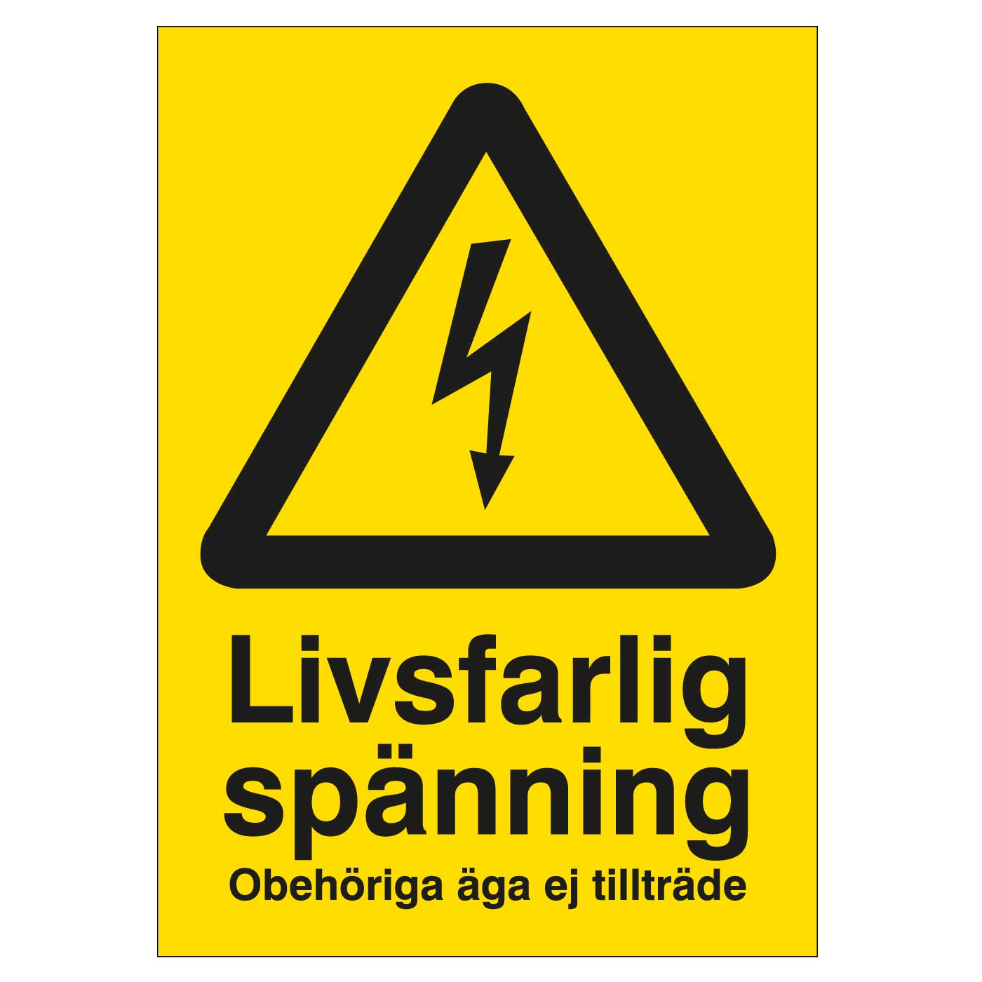 Livsfarlig spänning