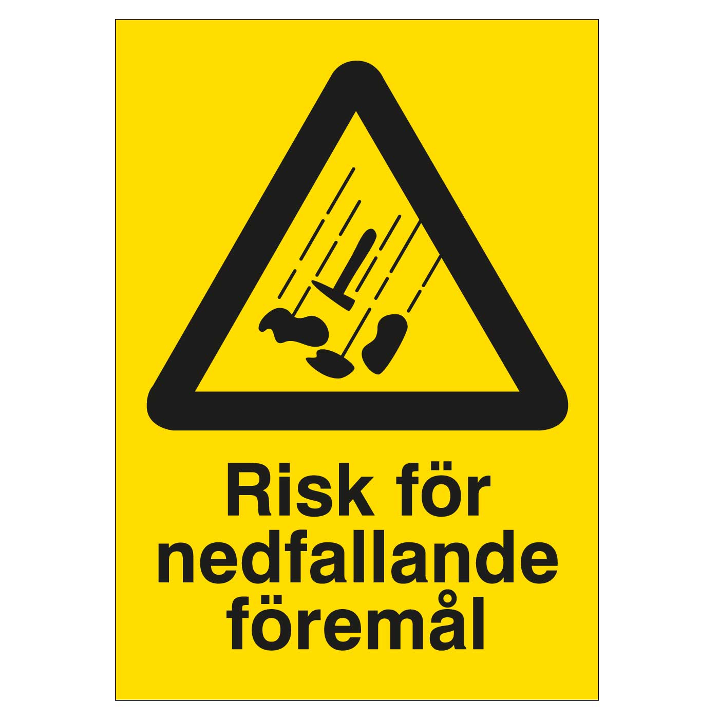 Risk för nedfallande...