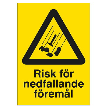 Risk för nedfallande...