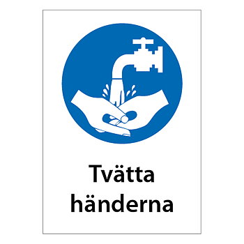 Tvätta händerna