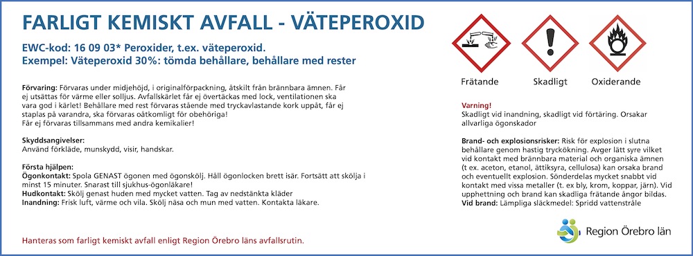 Dekal VÄTEPEROXID