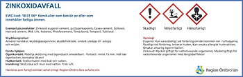Dekal ZINKOXIDAVFALL