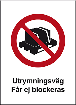 Utrymningsväg