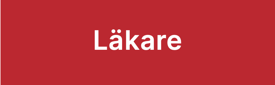 Skylt Läkare