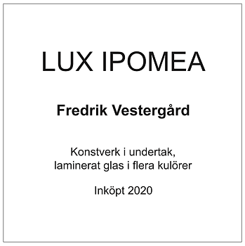 Skylt Konst - Alt M, plast