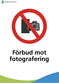 Förbud mot fotografering