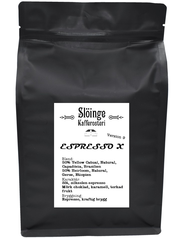Espresso X - Brasilien/Etiopien   Ny blend! - 2