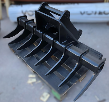 Kratta, raka till grävmaskin 2,0 meter. S45, S50, S60