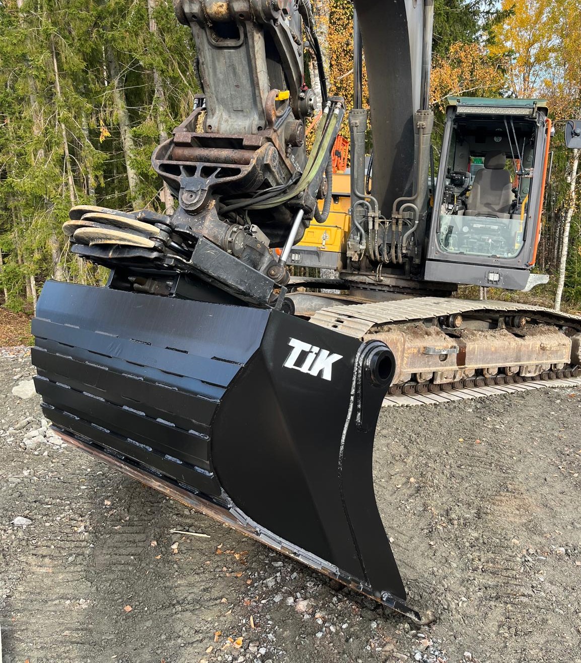 Planeringsskopa grävmaskin 700 liter , 160 cm. S60, SMP2, B20