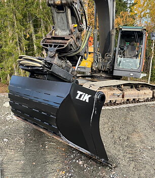Planeringsskopa grävmaskin 700 liter , 160 cm. S60, SMP2, B20