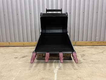 1000 liter Grävskopa med tänder, bredd 90 cm