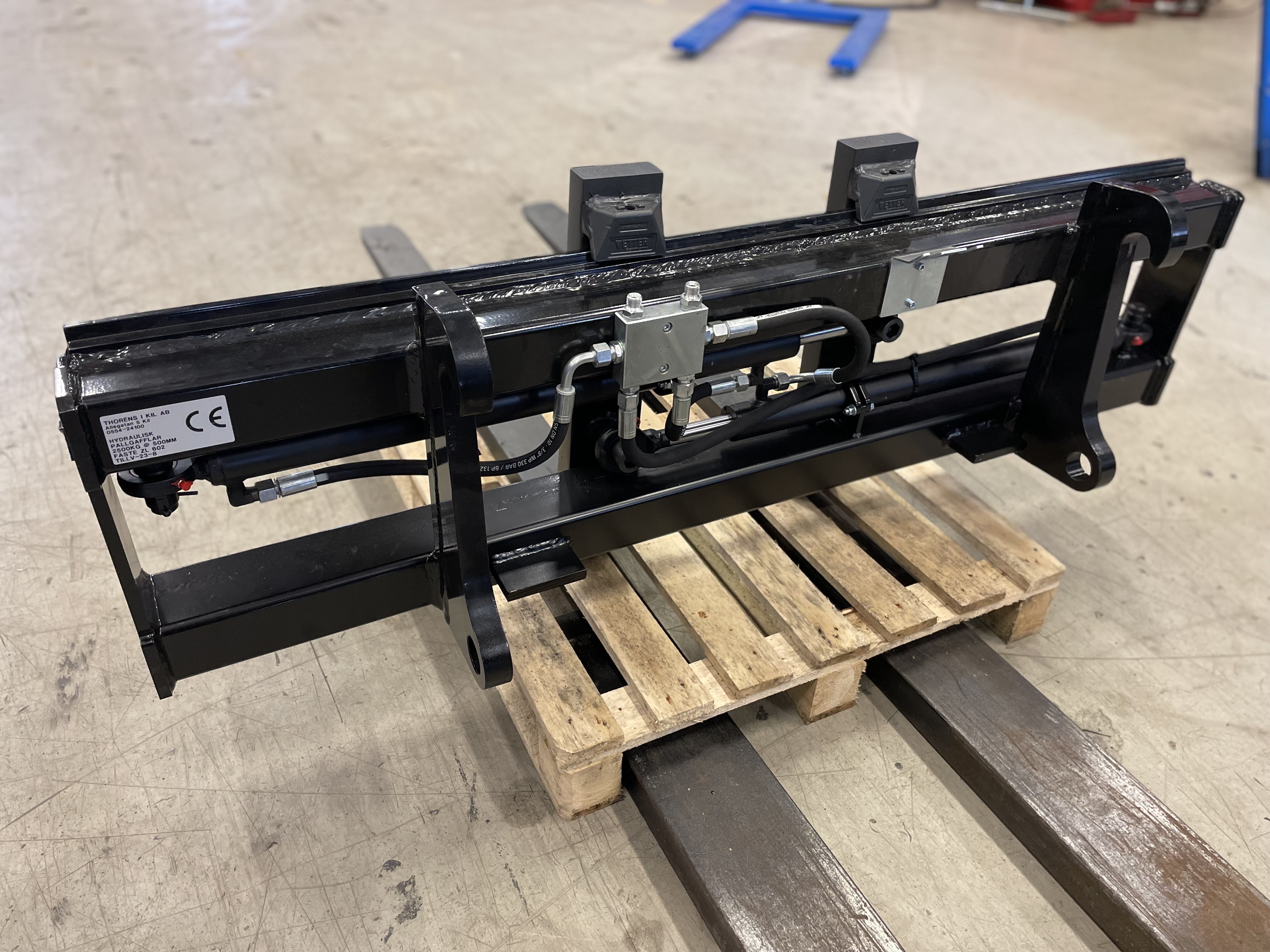Pallgafflar 2,5t Hydraul ZL402 L25 - 2