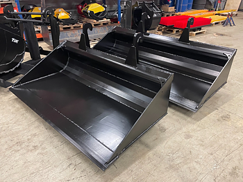 1,8 METER. Planeringsskopor med slitdelar i Hardox®