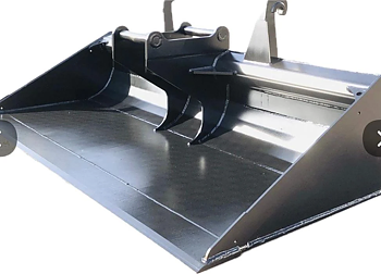 2,0 meter. Planeringsskopa med gräv- och lastarfäste – slitdelar i Hardox®