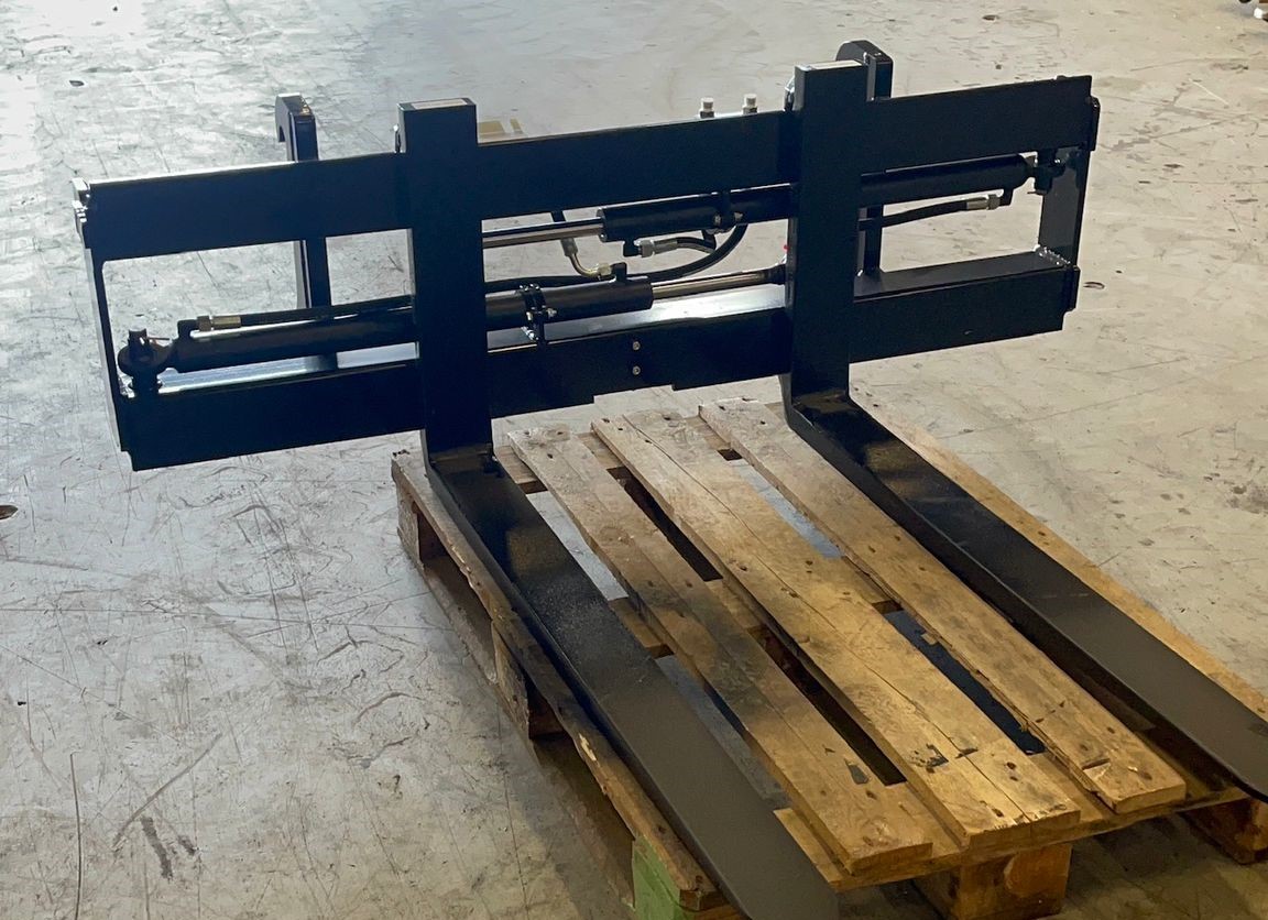 Hydrauliska pallgafflar 2,5 ton