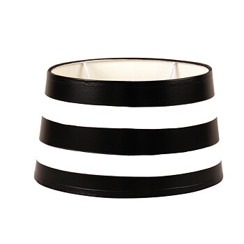SHADE, OVAL, BLACK/WHITE
