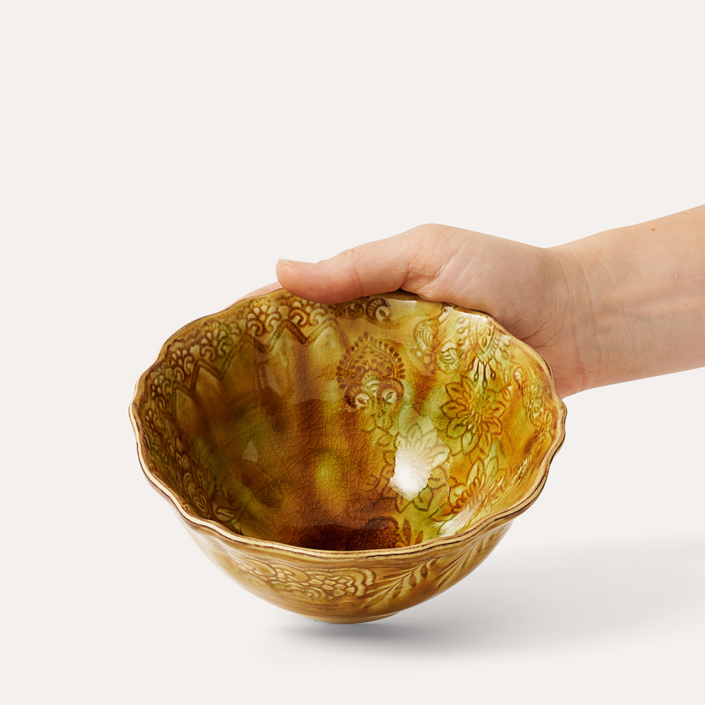 Small soup bowl, pineapple - 2