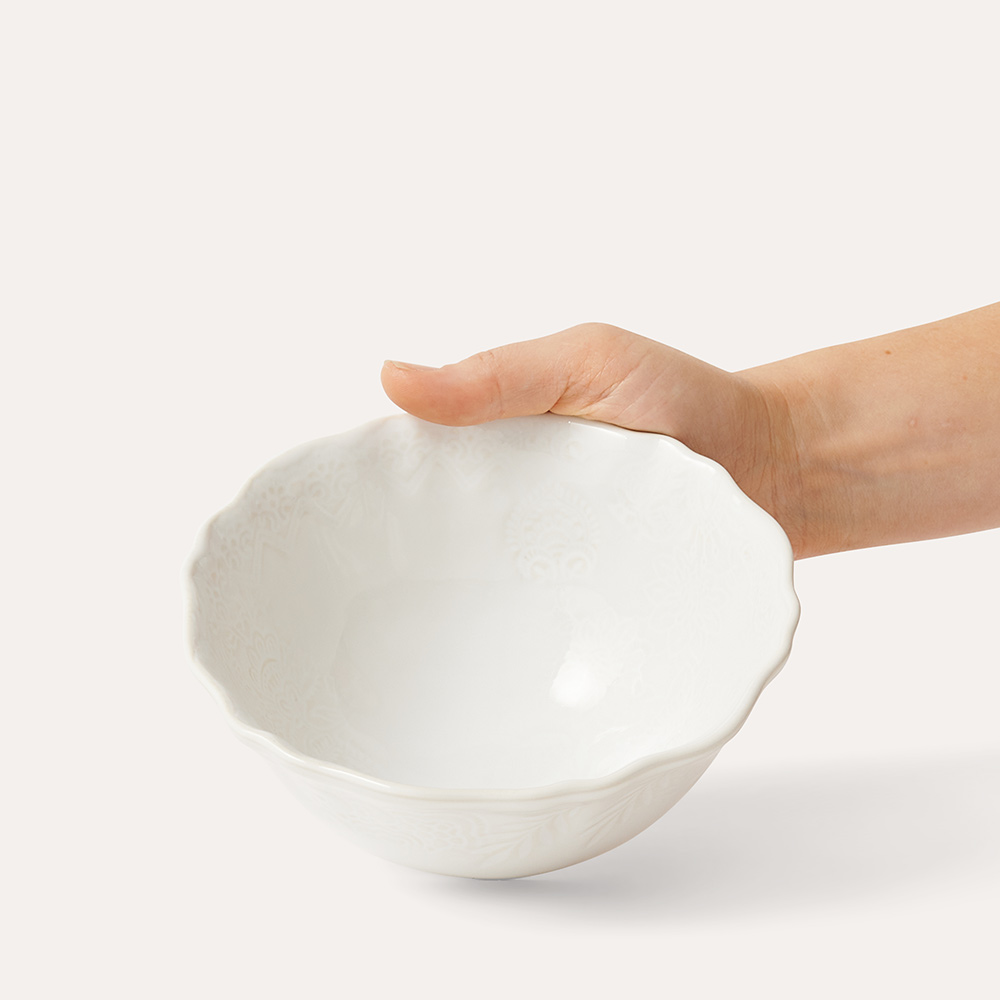 Small soup bowl, white - 2