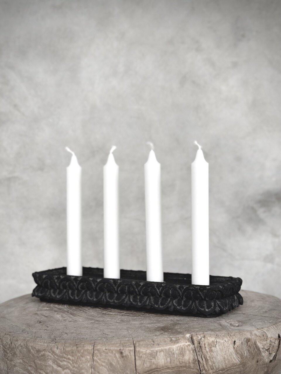 ADVENTUS stone advent candle holder - 3